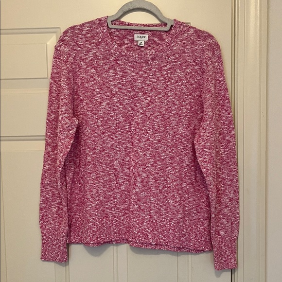 J. Crew Crisp Berry Crewneck Beach Sweater/NWT/M - Picture 9 of 10